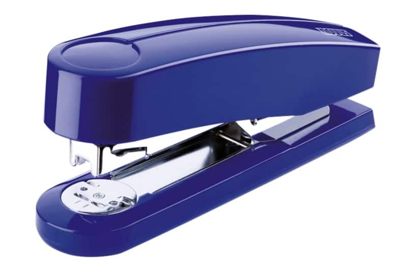 Novus NOVUS OFFICE Nietmachine B 4 Halve strip 40 Vellen Blauw 24/6, 26/8 Kunststof, metaal