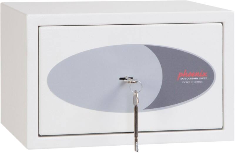 Phoenix Fortress Veiligheidskluis Sleutel 7 L SS1181K Wit