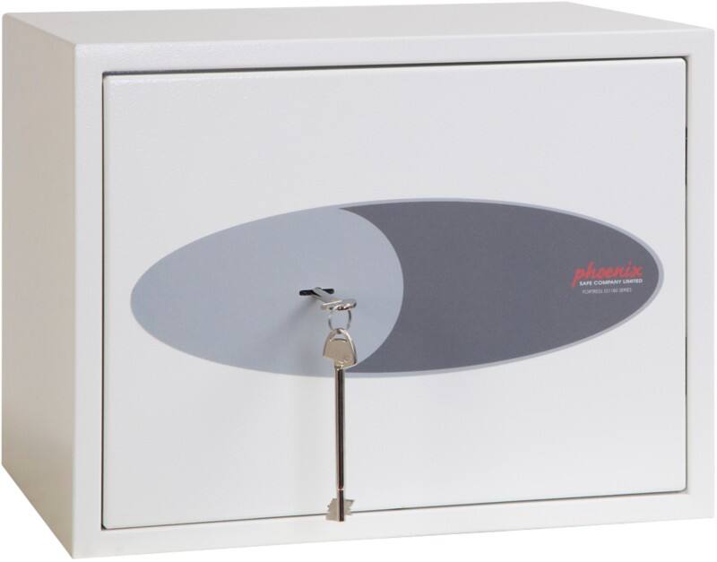 Phoenix Fortress Veiligheidskluis Sleutel 24 L SS1182K Wit