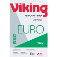 Viking Flipoverblokken Gerecycled Euro 70 g/m² Blanco 5 Stuks à 20 Vellen