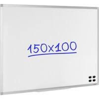 Office Depot Wandmontage Magnetisch Whiteboard Emaille Superior 150 x 100 cm