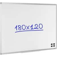 Viking Whiteboard Superior Email Magnetisch 180 x 120 cm