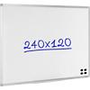 Office Depot Wandmontage Magnetisch Whiteboard Emaille Superior 240 x 120 cm