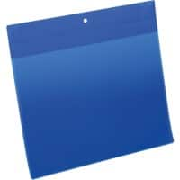 Durable Magnetische documenthoes 174807 Donkerblauw A4 liggend 311 x 280 mm Pak van 10 stuks