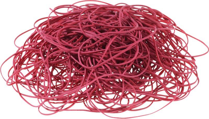 Viking Elastieken 150 x 1,5 mm Ø 100 mm Rood 500 g