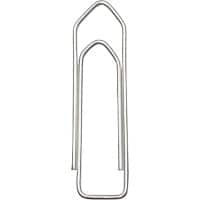 Viking Paperclips Puntig 25 mm Zilver Gegalvaniseerd staal 1000 Stuks