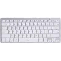 ewent Draadloos Toetsenbord EW3168 Bluetooth AZERTY BE Zilver, wit