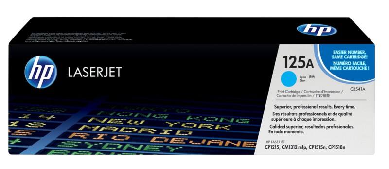 Toner HP 125A D'origine CB541A Cyan