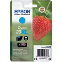 Cartouche jet d'encre Epson 29XL D'origine C13T29924012 Cyan