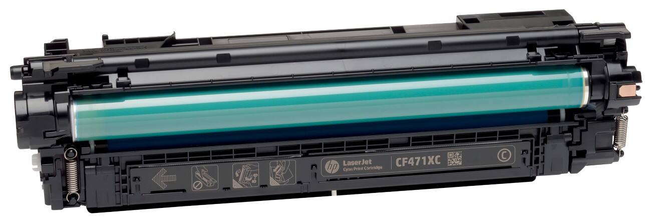 Toner HP 657X D'origine CF471XC Cyan