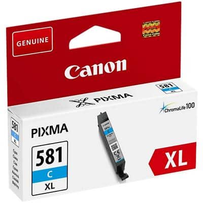 Canon CLI-581C XL Origineel Inktcartridge Cyaan