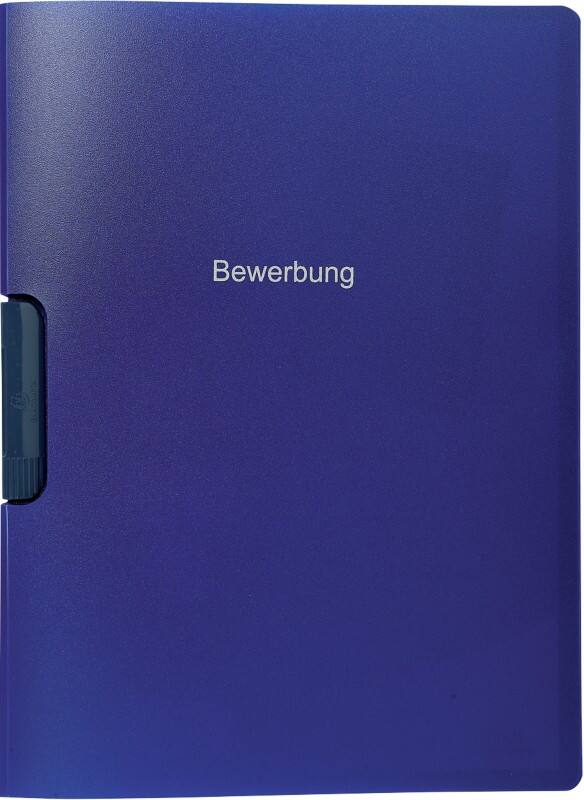 Exacompta Klemmap 445407KHSB Blauw Polypropyleen 23 x 0,7 x 31 cm