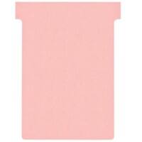 Nobo T-insteekkaarten maat 3 Roze 8 x 12 cm 100 Stuks