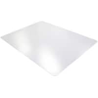 Realspace Premium Stoelmat PC (Polycarbonaat) Rechthoekig Transparant 120 x 90 cm Harde vloer