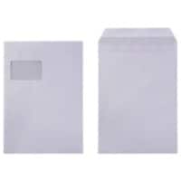 Office Depot Enveloppen Met Venster C4 229 (B) x 324 (H) mm Zelfklevend Wit 100 g/m² 250 Stuks
