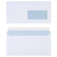 Enveloppes Office Depot Avec fenêtre C6/5 229 (l) x 114 (h) mm Bande adhésive Blanc 100 g/m² 500 Unités