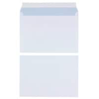 Office Depot Enveloppen Zonder Venster C5 229 (B) x 162 (H) mm Kleefstrip Wit 100 g/m² 500 Stuks