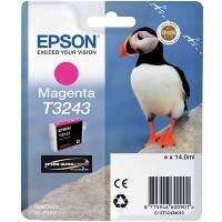 Epson Inktcartridge T3243 Magenta, Origineel, Pigment-inkt, Epson, SureColor SC-P400, 1 st