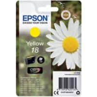 Cartouche jet d'encre Epson 18 D'origine C13T18044012 Jaune