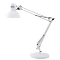 Lampe de bureau Alba Architect Autoportant Fluorescent, LED Blanc Principale 259.1 x 257.1 x 890 mm