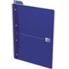 Cahier OXFORD Office Essentials A4+ Quadrillé Reliure en spirale Carte Bleu Perforé 140 Pages
