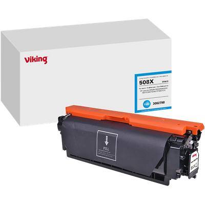 Viking 508X compatibele HP tonercartridge CF361X cyaan
