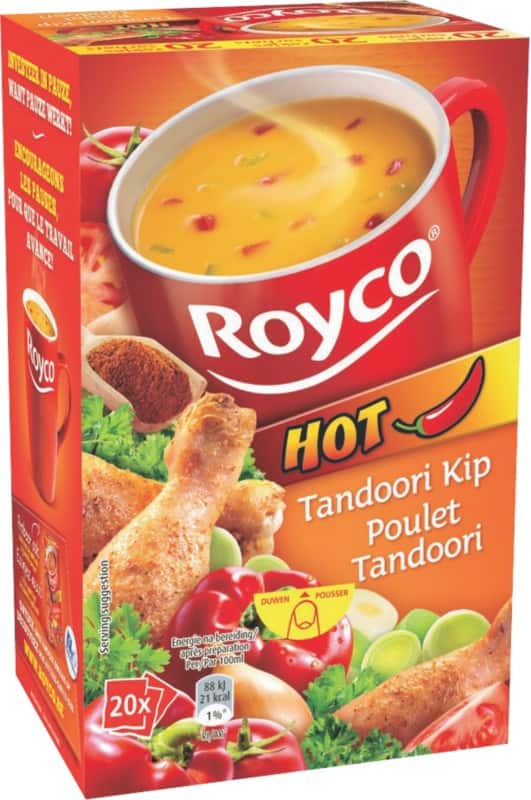 Royco Instantsoep Tandoori kip hot 20 Stuks à 30 g