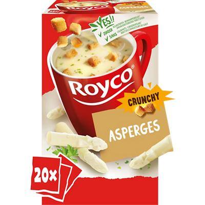 Soupes instantanées Royco Asperges aux croûtons 20 Unités de 30 g