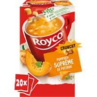 Soupes instantanées Royco Suprême de potiron 20 Unités de 30 g