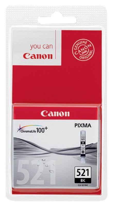 Canon CLI-521BK Origineel Inktcartridge Zwart