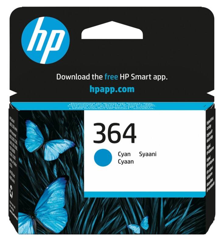 HP 364 Origineel Inktcartridge CB318EE Cyaan