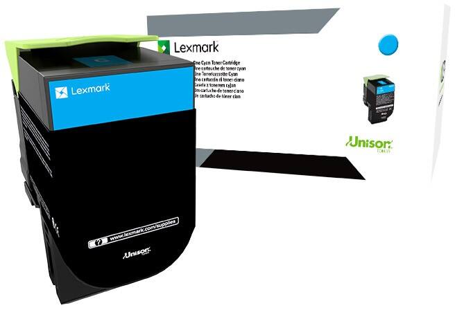 Lexmark Origineel Tonercartridge 80C2HC0 Cyaan