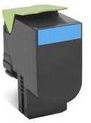 Lexmark Origineel Tonercartridge 80C2XC0 Cyaan