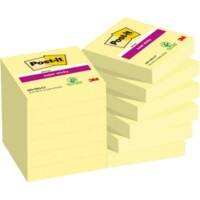 Post-it Super Sticky Notes 47,6 x 47,6 mm Canary Yellow Geel 12 Blokken van 90 Vellen