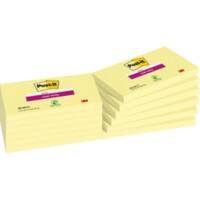 Post-it Super Sticky Notes Canary Yellow Geel 127 x 76 mm 12 Blokken van 90 Vellen