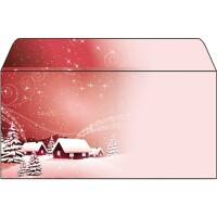 Enveloppes Sigel Silent Night 90 g/m² 11 x 22 cm Assortiment 50 Unités