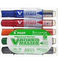 Pilot V-Board Master Whiteboardmarker Ronde punt 2.3 mm Kleurenassortiment 5 Stuks