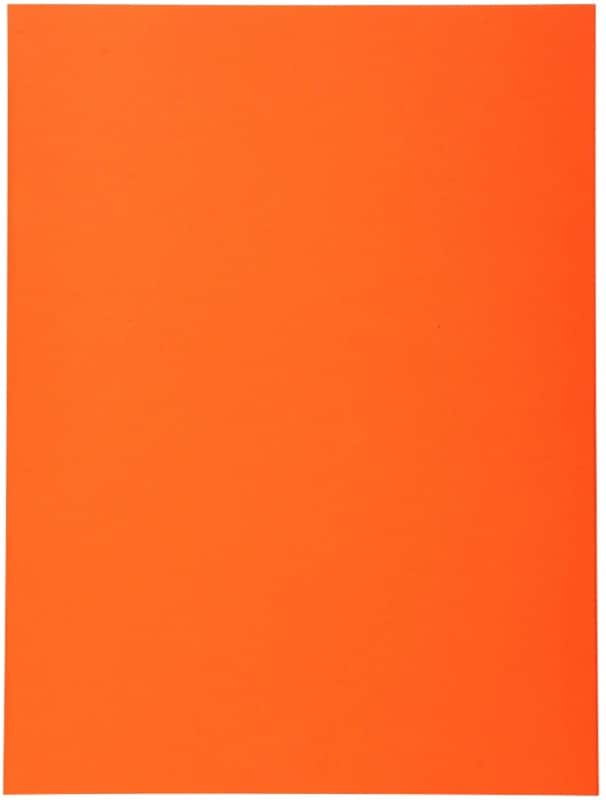 Exacompta Forever Dossier A4 Orange Manille Recyclé 100% 170 g/m² 100 Unités