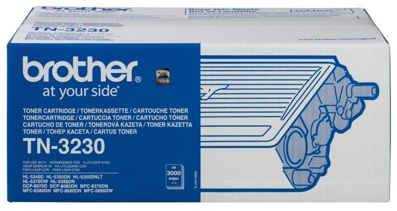 Brother TN-3230 Origineel Tonercartridge Zwart
