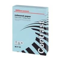 Office Depot A3 Gekleurd papier Blauw 80 g/m² Glad 500 Vellen
