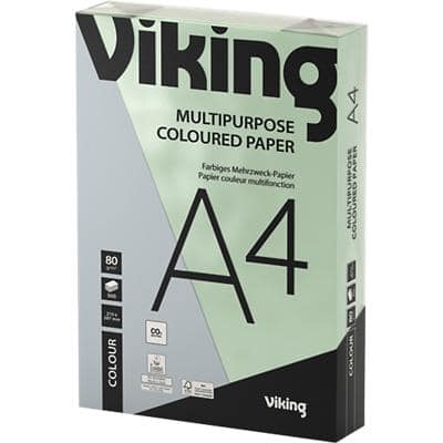Papier couleur A4 Office Depot Vert 80 g/m² Lisse 500 Feuilles
