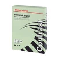 Office Depot A4 Gekleurd papier Pastel groen 160 g/m² Glad 250 Vellen