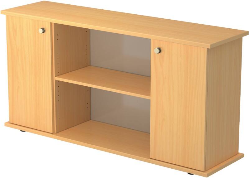 Hammerbacher Future Wandkast Gemelamineerde spaanplaat 1 Plank 1.660 x 440 x 840 mm Beuken Bruin