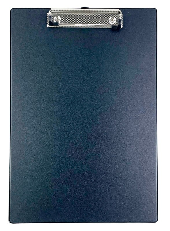 Porte-bloc Viking A4 Carton, Plastique Noir Portrait