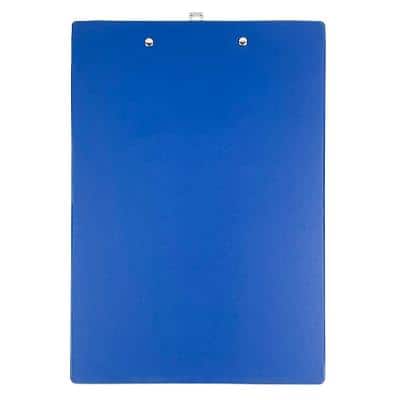 Viking Klembord A4, foolscap Karton, PVC (Polyvinylchloride) Blauw Staand