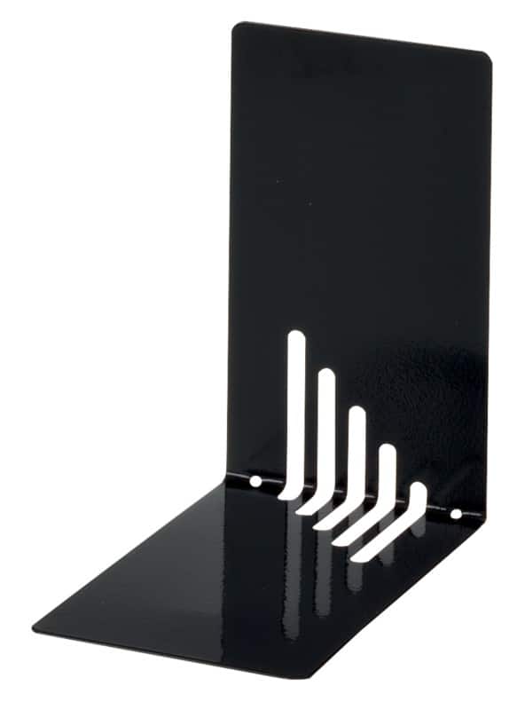 Serre-livres Maul Noir Métal 8.5 x 14 x 14 cm 2 Unités