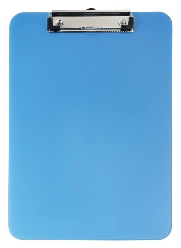 Viking klembord A4 PS (polystyreen) blauw staand