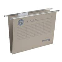 Dossiers suspendus Djois Alzicht Folio Beige Carton manila 25 Unités Fond U