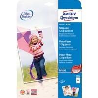 AVERY Zweckform 2554 Inkjet fotopapier A4 Glanzend 125 gram Wit 20 vellen