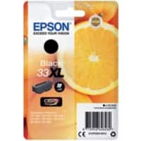 Cartouche jet d'encre Epson 33XL D'origine C13T33514012 Noir